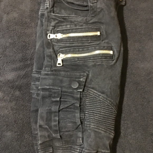 Biker jeans size 30 maybe 31 - Picture 3 of 5